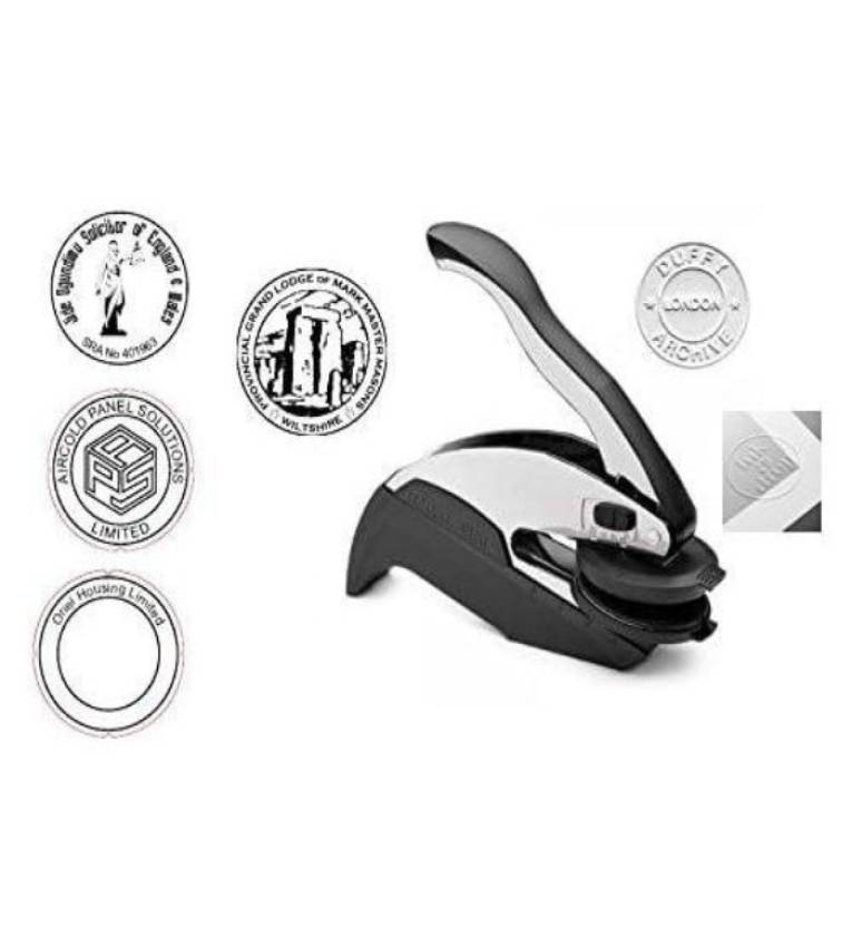 Pince à gaufrer personnalisable trodat 41 mm Embosseuse professionnelle pour sceaux en relief sur documents officiels